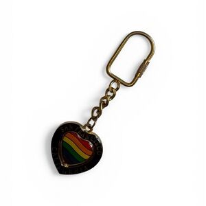 Heart-Shaped San Francisco Keychain